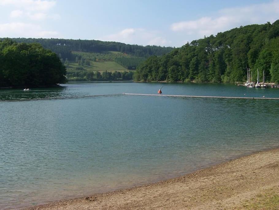 Ferienhaus Lena Im Sauerland Direkt Am Hennesee Meschede Dış mekan fotoğraf